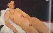 Nude with Coral Necklace (mk39), Amedeo Modigliani